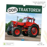 Trötsch Technikkalender DDR-Traktoren 2025 - Illustrationen 1