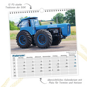 Trötsch Technikkalender DDR-Traktoren 2025 - Illustrationen 2