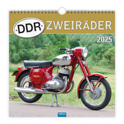 Trötsch Technikkalender DDR-Zweiräder 2025 - Cover