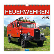 Trötsch Technikkalender Feuerwehren 2025 - Cover
