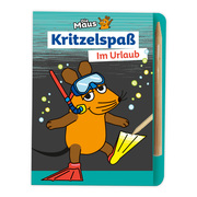 Trötsch Die Maus Mini-Kratzblock Kritzelspaß Im Urlaub - Cover
