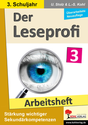 Der Leseprofi - Arbeitsheft / Klasse 3 - Cover