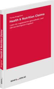 Health & Nutrition Claims - Cover