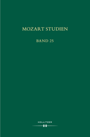 Mozart Studien Band 25 - Cover