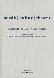 musik - kultur - theorie - Cover