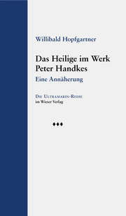 Das Heilige im Werk Peter Handkes - Cover