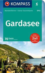 KOMPASS Wanderführer Gardasee, 70 Touren mit Extra-Tourenkarte