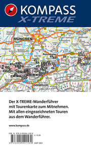 KOMPASS Wanderführer X-treme Bayerische Alpen, 70 Alpine Touren mit Extra-Tourenkarte - Abbildung 2