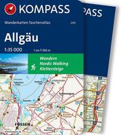 KOMPASS Wanderkarten-Taschenatlas Allgäu 1:35.000