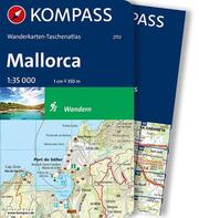 KOMPASS Wanderkarten-Taschenatlas Mallorca 1:35.000