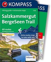 KOMPASS Wanderführer 5648 Salzkammergut BergeSeen Trail, englische Ausgabe