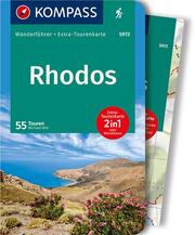 KOMPASS Wanderführer Rhodos, 55 Touren mit Extra-Tourenkarte