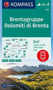Wanderkarte 073 Brentagruppe, Dolomiti di Brenta