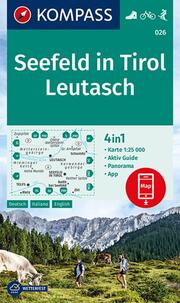 Wanderkarte 026 Seefeld in Tirol, Leutasch