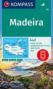 Wanderkarte 234 Madeira