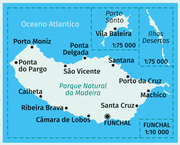 KOMPASS Wanderkarte 234 Madeira 1:50.000 - Abbildung 1
