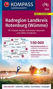 Fahrradkarte 3218 Radregion Landkreis Rotenburg (Wümme) 1:50.000