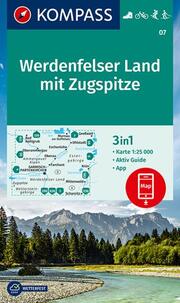 KOMPASS Wanderkarte 07 Werdenfelser Land mit Zugspitze 1:25.000 - Cover