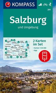 Wanderkarte 291 Salzburg und Umgebung