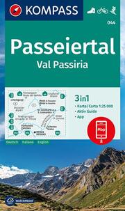 Wanderkarte 044 Passeiertal, Val Passiria