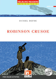 Robinson Crusoe, mit 1 Audio-CD - Cover