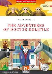 The Adventures of Doctor Dolittle, mit 1 Audio-CD - Cover