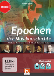 Epochen der Musikgeschichte, Multimediapaket + App