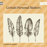 Certain Personal Matters - Cover