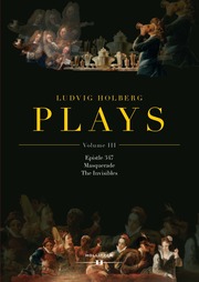 Ludvig Holberg: PLAYS, Volume III - Cover