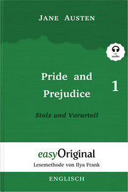 Pride and Prejudice / Stolz und Vorurteil - Teil 1 (mit Audio) - Cover
