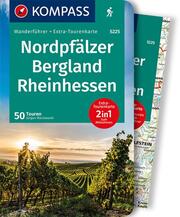 KOMPASS Wanderführer Nordpfälzer Bergland, Rheinhessen, 50 Touren mit Extra-Tourenkarte - Cover