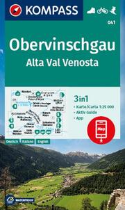 Wanderkarte 041 Obervinschgau, Alta Val Venosta