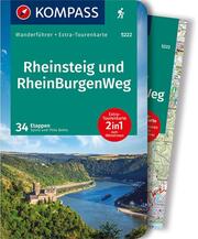 KOMPASS Wanderführer Rheinsteig RheinBurgenWeg, 60 Touren