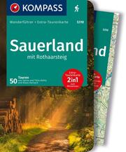 KOMPASS Wanderführer Sauerland mit Rothaarsteig, 50 Touren mit Extra-Tourenkarte - Cover