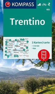Wanderkarte 683 Trentino