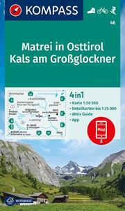 KOMPASS Wanderkarte 46 Matrei in Osttirol, Kals am Großglockner 1:50.000 - Cover