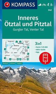 Wanderkarte 042 Inneres Ötztal und Pitztal, Gurgler Tal, Venter Tal - Cover