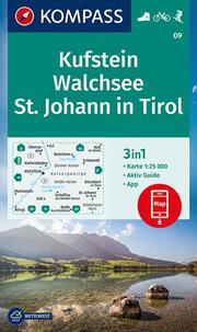 Wanderkarte 09 Kufstein, Walchsee, St. Johann in Tirol