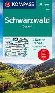 Wanderkarte 888 Schwarzwald Gesamt
