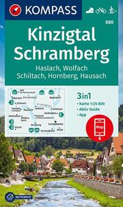 Wanderkarte 880 Kinzigtal Schramberg, Haslach, Wolfach, Schiltach, Hornberg