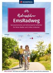 KOMPASS Radreiseführer Emsradweg - Cover