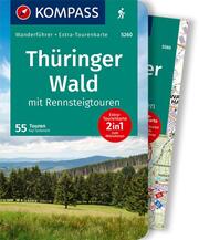 KOMPASS Wanderführer Thüringer Wald mit Rennsteigtouren, 55 Touren - Cover