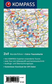 KOMPASS Wanderführer Thüringer Wald mit Rennsteigtouren, 55 Touren - Abbildung 2