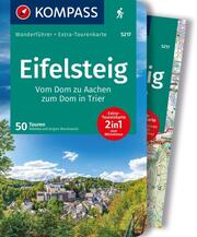 KOMPASS Wanderführer Eifelsteig, 50 Touren mit Extra-Tourenkarte