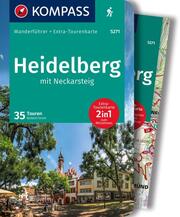 KOMPASS Wanderführer 5271 Heidelberg mit Neckarsteig, 35 Touren