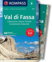 KOMPASS guida escursionistica Val di Fassa/Fassatal, 60 itinerari