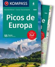 KOMPASS Wanderführer Picos de Europa, 55 Touren mit Extra-Tourenkarte - Cover