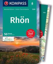 KOMPASS Wanderführer Rhön, 50 Touren mit Extra-Tourenkarte - Cover