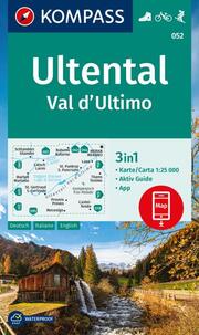 KOMPASS Wanderkarte 052 Ultental/Val d'Ultimo 1:25.000