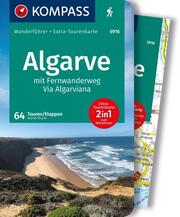 KOMPASS Wanderführer Algarve mit Fernwanderweg Via Algarviana, 64 Touren/Etappen